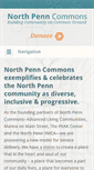 Mobile Screenshot of northpenncommons.org